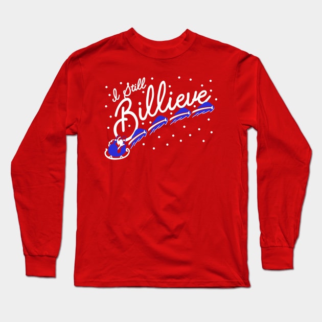 Billieve! Long Sleeve T-Shirt by Carl Cordes